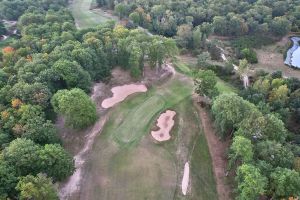 Les Bordes (New) 11th Green Aerial